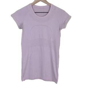 Lululemon Swiftly Tech Short Sleeve Hip Length Dusty Lavender Size 6 💜✨💜